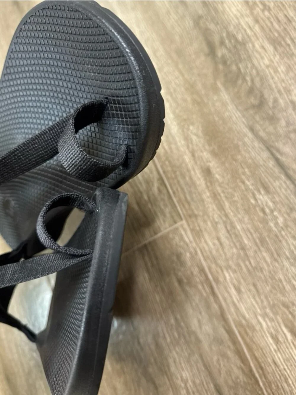 Chaco Bodhi Black Adjustable Strap Sandals Men's Size 10